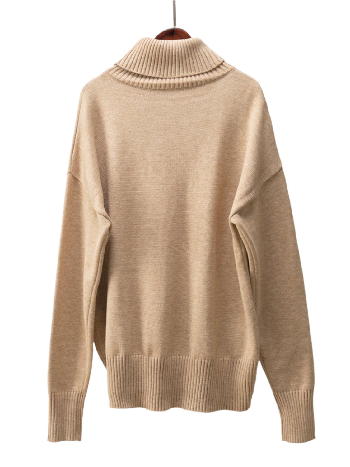 Turtleneck Long Sleeve Sweater